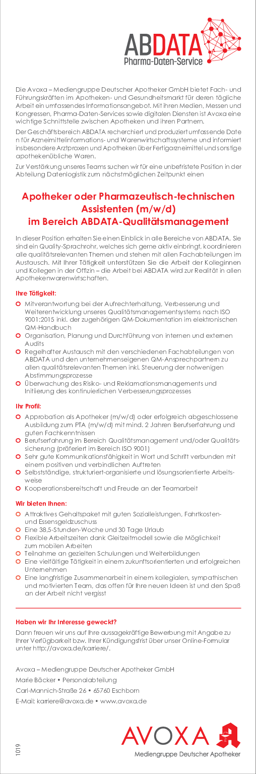 Anzeige